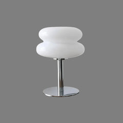 Lámpara de mesa Bauhaus con pantalla de vidrio para salón y dormitorio