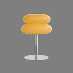 Lámpara de mesa Bauhaus con pantalla de vidrio para salón y dormitorio