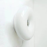 Aplique de pared donut moderno LED táctil de vidrio para dormitorio