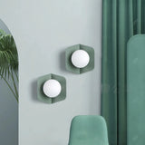 Aplique de pared nórdico LED color Macaron con globo