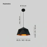 Lámpara colgante nórdica LED color Macaron con altura regulable para comedor