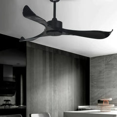 Ventilador de techo sin luz con mando a distancia reversible para comedor