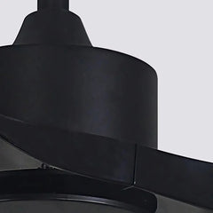 Ventilador de techo sin luz con mando a distancia reversible para comedor