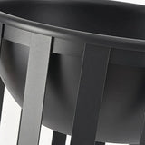 Lámpara de pie solar exterior LED IP65 moderna con soporte para plantas