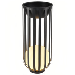 Lámpara de pie solar exterior LED IP65 moderna con soporte para plantas