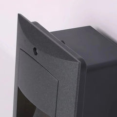Aplique empotrado exterior moderno con sensor de movimiento para zona de paso