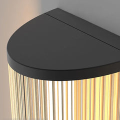 Aplique de pared moderno exterior solar LED ip65 para porche