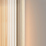Aplique de pared exterior solar moderno LED IP65 con pantalla estriada para porche