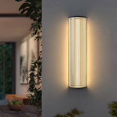 Aplique de pared moderno exterior solar LED ip65 para porche