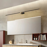Aplique para espejo de baño moderno lineal recargable