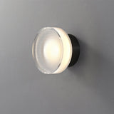 Aplique de pared redondo LED moderno Ø14 cm para pasillo