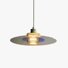 Luz colgante de dormitorio moderno de un solo jefe circular