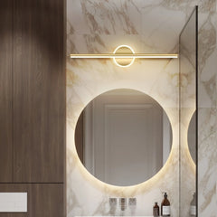 Aplique de baño para espejo LED moderno largo