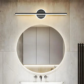 Aplique para baño moderno LED lineal con luz suave IP44