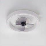 Ventilador de techo silencioso LED regulable Macaron Ø50 cm para dormitorio