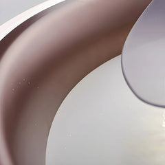 Ventilador de techo silencioso LED regulable Macaron Ø50 cm para dormitorio