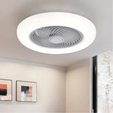 Ventilador de techo con luz sin aspas silencioso Morandi Ø52 cm para salón