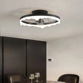 Ventilador de techo silencioso con luz LED regulable y diseño moderno Ø50 cm