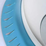 Ventilador de techo silencioso con luz LED regulable Macaron Ø50 cm para dormitorio