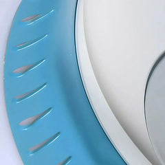 Ventilador de techo silencioso con luz LED regulable Macaron Ø50 cm para dormitorio