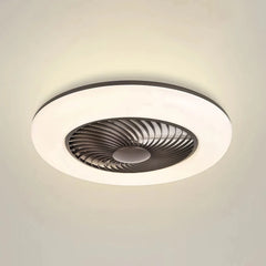 Ventilador de techo sin aspas silencioso con luz LED regulable Macaron Ø55 cm