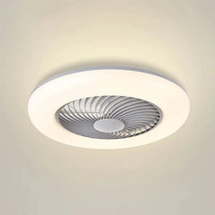 Ventilador de techo sin aspas silencioso con luz LED regulable Macaron Ø55 cm