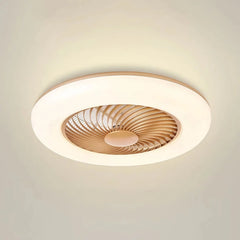 Ventilador de techo sin aspas silencioso con luz LED regulable Macaron Ø55 cm