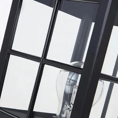 Farol sobremuro exterior moderno IP65 para jardín y terraza