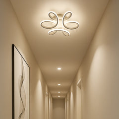 Lámpara de Techo LED Flor Moderna para Pasillo