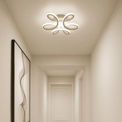 Lámpara de techo para pasillos diseño moderno en forma de flores LED