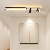 Plafón LED Moderno con Foco Orientable para Pasillo