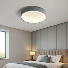 Lámpara de Techo LED Moderna de Diseño Redondo para Dormitorio con Luz Suave para la Vista