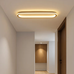Lámpara de Techo LED Ovalada Moderna Minimalista para Pasillo