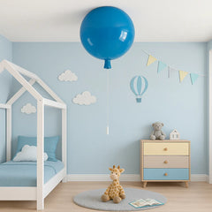 Plafon globo infantil LED de luz suave para habitación infantil