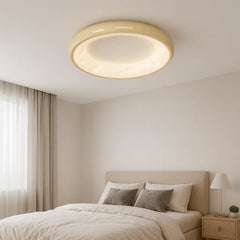 Lámpara de Techo LED Redonda Moderna para Dormitorio con Protección Ocular