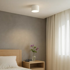 Downlight LED de Superficie Cilíndrico en Metal Estilo Nórdico