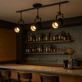 Foco de Techo LED Industrial de Hierro con Ángulo Ajustable