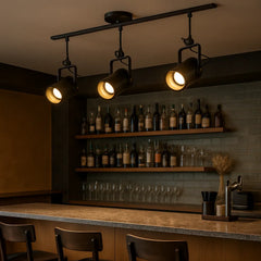 Foco de Techo LED Industrial de Hierro con Ángulo Ajustable