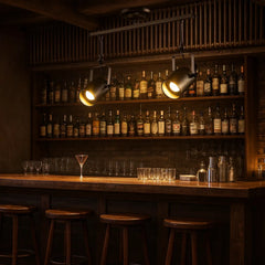 Foco de Techo LED Industrial de Hierro con Ángulo Ajustable