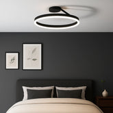 Plafón LED de Techo Moderno Regulable en Forma de Anillo para Dormitorio