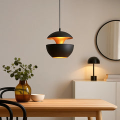 Lámpara Colgante con Forma de Manzana de Hierro Estilo Nórdico para Comedor