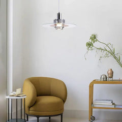 Luz colgante de dormitorio moderno de un solo jefe circular