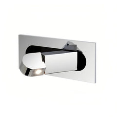 Aplique de lectura LED giratorio metálico para dormitorio