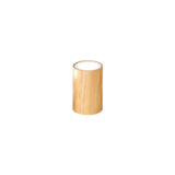 Foco de superficie de madera cilíndrico LED nórdico para pasillo
