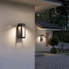 Aplique Exterior LED Rectangular de Aluminio Impermeable
