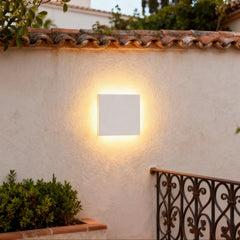 Aplique de Pared LED Exterior Moderno Cuadrado Minimalista