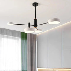 Lámpara colgante de diseño moderno molecular LED regulable para salón