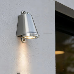 Aplique de pared exterior vintage LED IP65 de metal para porche