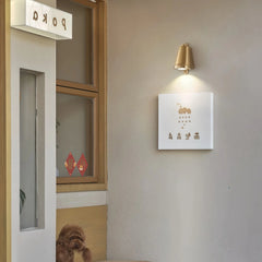 Aplique de pared exterior vintage LED IP65 de metal para porche