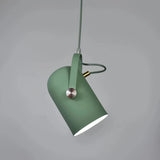 Lámpara colgante moderna orientable en color Morandi para mesita de noche